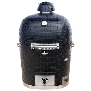 19" LIl' Isla Kamado Grill Matte Black ES580D