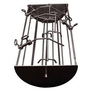 23" Ultimate ~ 8" Rotisserie Cradle w/ 6" reducer - KomodoKamado