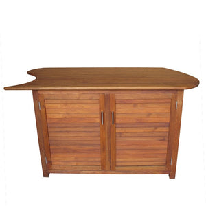 Teak Cabinet Large DEEP - RIGHT KK/13-1888 (in Stock US)