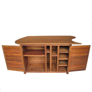 Teak Cabinet Large DEEP - RIGHT KK/13-1888 (in Stock US)