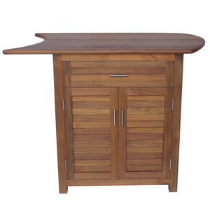 Teak Cabinet Small W/ 1 Drawer - RIGHT  (In-Stock US)2